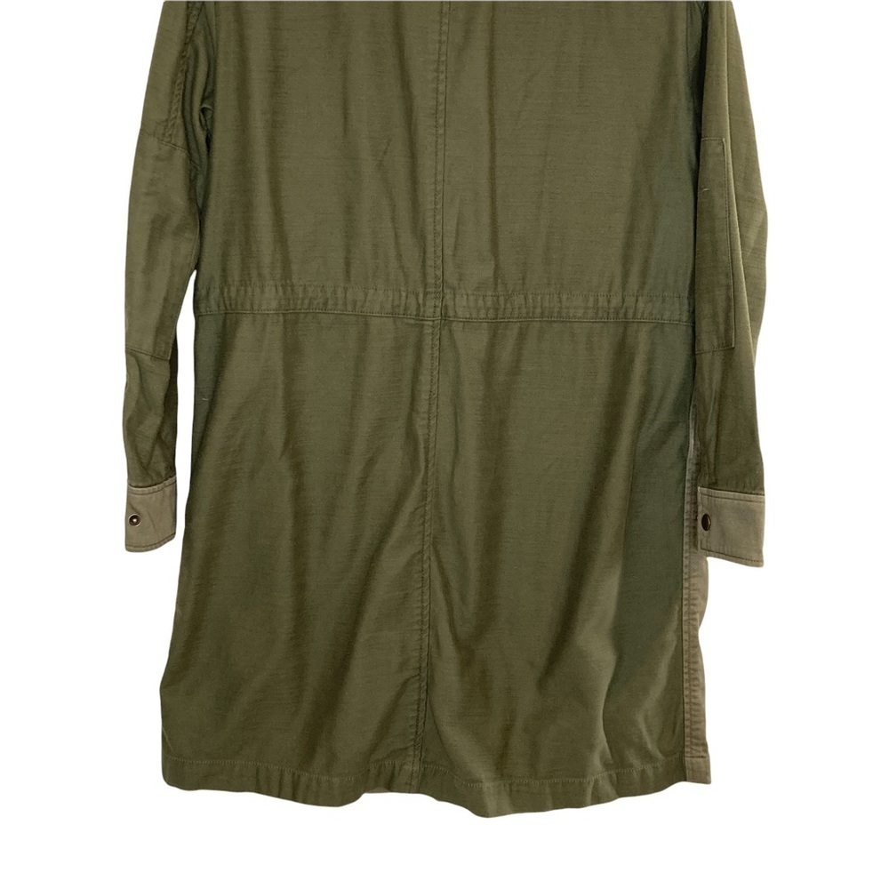 Gap Olive Green 3/4 Length Utility/Military Jacket - Picture 6 of 14